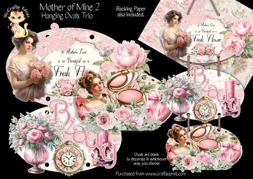 Mother of Mine 2 - Hanging Ovals Trio