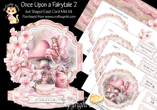 Once Upon a Fairytale 2 Shaped Easel