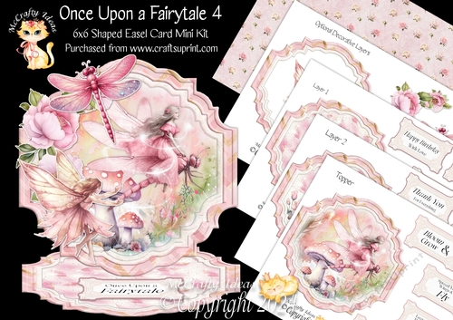 Once Upon a Fairytale 4 Shaped Easel