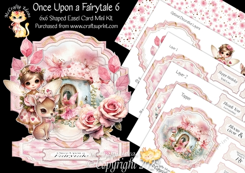 Once Upon a Fairytale 6 Shaped Easel