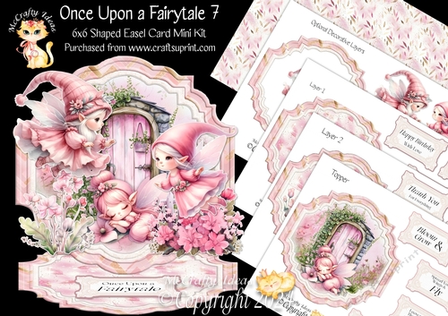 Once Upon a Fairytale 7 Shaped Easel