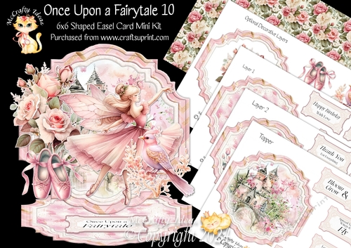 Once Upon a Fairytale 10 Shaped Easel