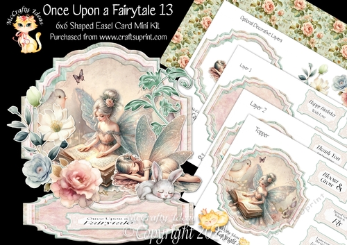 Once Upon a Fairytale 13 Shaped Easel