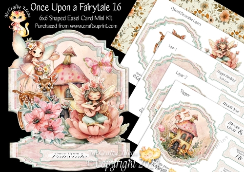 Once Upon a Fairytale 16 Shaped Easel