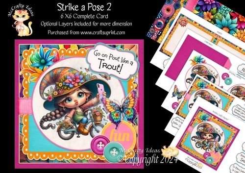 Strike a Pose 2 6x6 Simply Cards 