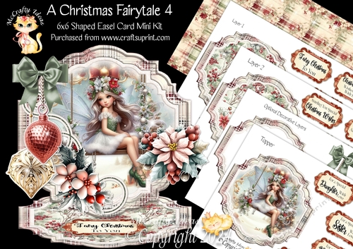 A Christmas Fairytale 4 Shaped Easel