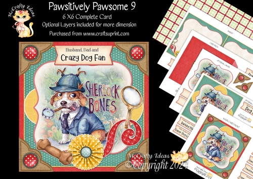 Pawsitively Pawsome 9 6x6 Simply Cards 