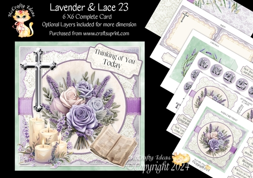 Lavender & Lace 23 6x6 Simply Cards 