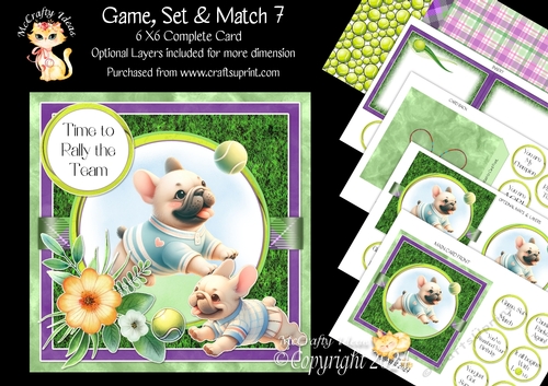 Game, Set & Match 7 6x6 Simply Cards 