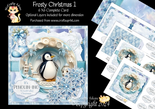 Frosty Christmas 1 6x6 Simply Cards 