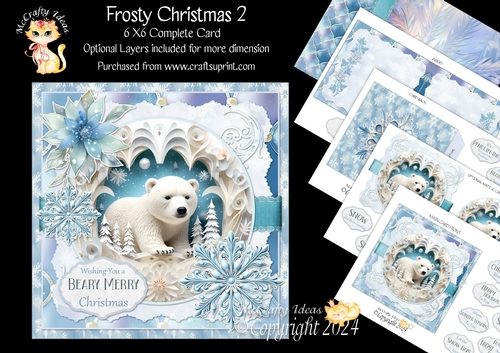 Frosty Christmas 2 6x6 Simply Cards 