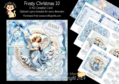Frosty Christmas 10 6x6 Simply Cards 
