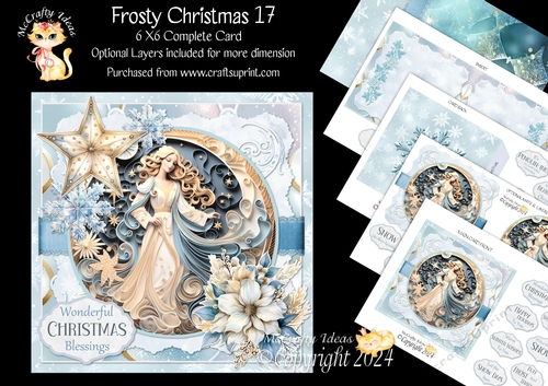 Frosty Christmas 17 6x6 Simply Cards 