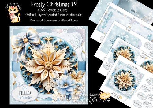 Frosty Christmas 19 6x6 Simply Cards 