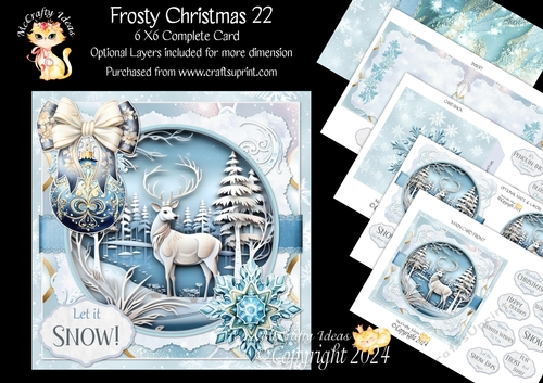 Frosty Christmas 22 6x6 Simply Cards 