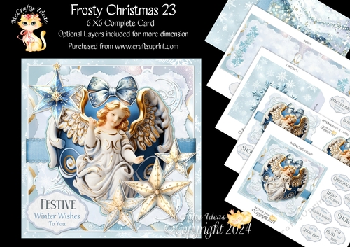 Frosty Christmas 23 6x6 Simply Cards 