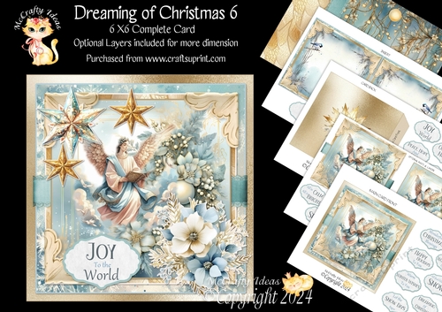 Dreaming of Christmas 6 6x6 Simply Cards 