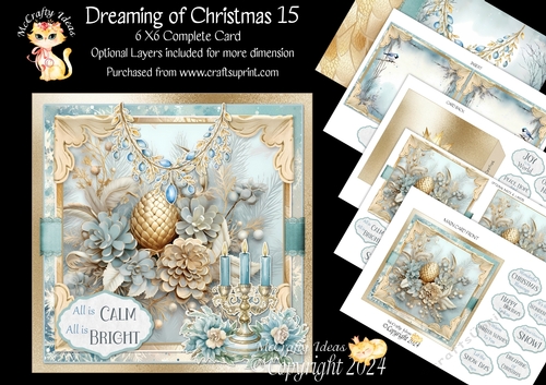 Dreaming of Christmas 15 6x6 Simply Cards 