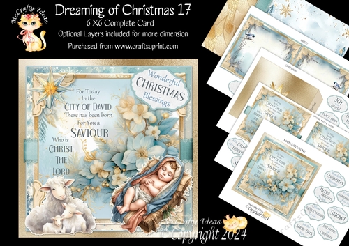 Dreaming of Christmas 17 6x6 Simply Cards 