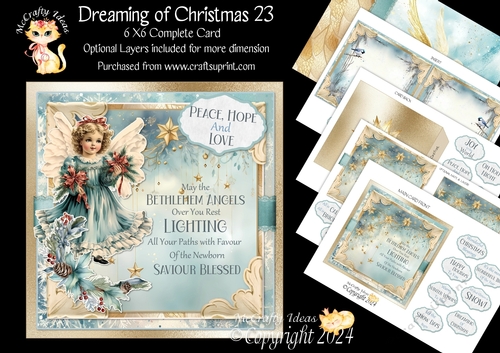 Dreaming of Christmas 23 6x6 Simply Cards 