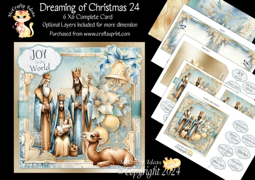 Dreaming of Christmas 24 6x6 Simply Cards 