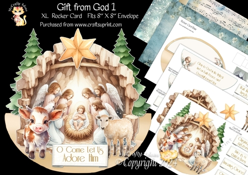 Gift from God 1 XL Rocker Card