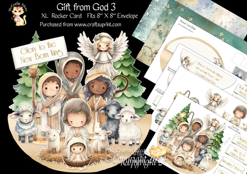 Gift from God 3 XL Rocker Card