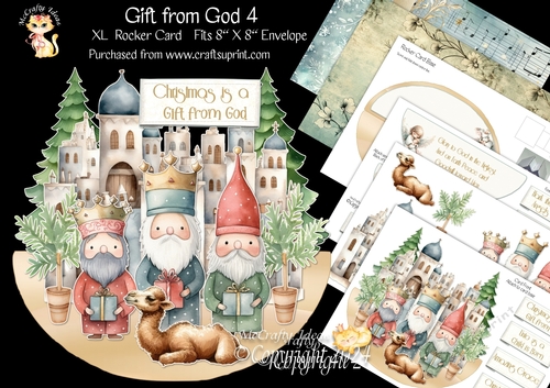 Gift from God 4 XL Rocker Card