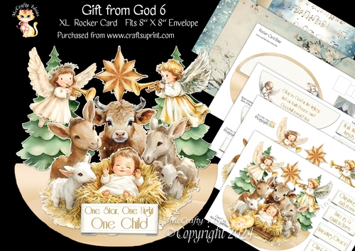 Gift from God 6 XL Rocker Card