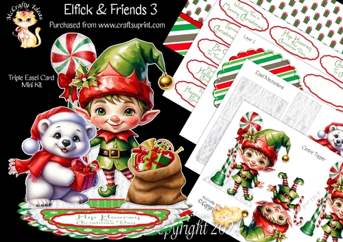 Elfick & Friends 3 Triple Easel