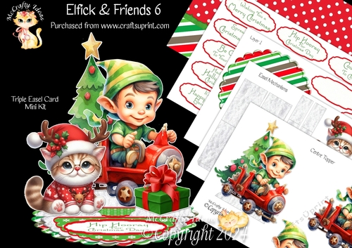 Elfick & Friends 6 Triple Easel