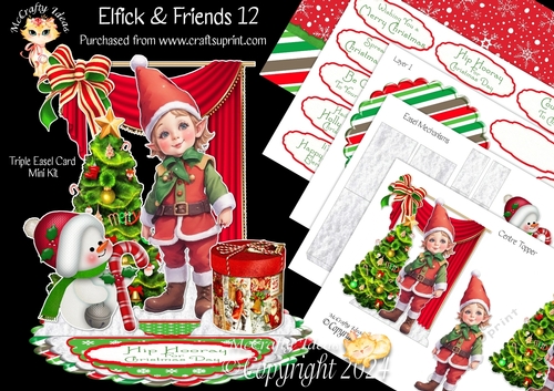Elfick & Friends 12 Triple Easel