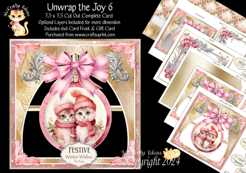 Unwrap the Joy 6 Cut-Out Card Mini Kit