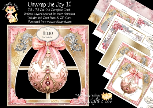 Unwrap the Joy 10 Cut-Out Card Mini Kit