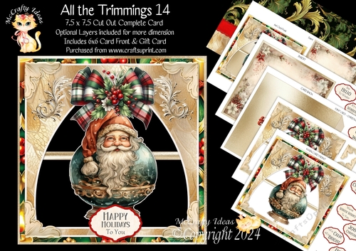 All the Trimmings 14 Cut-Out Card Mini Kit