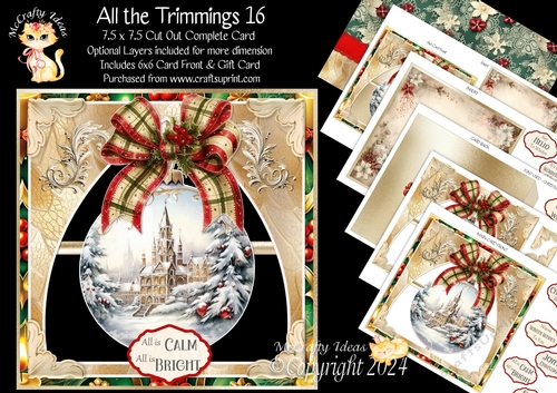 All the Trimmings 16 Cut-Out Card Mini Kit