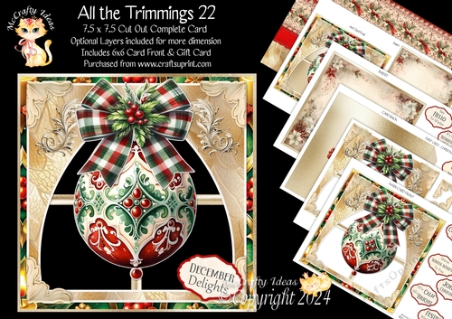 All the Trimmings 22 Cut-Out Card Mini Kit