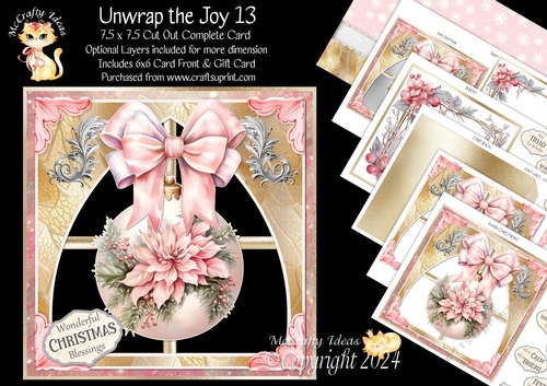 Unwrap the Joy 13 Cut-Out Card Mini Kit