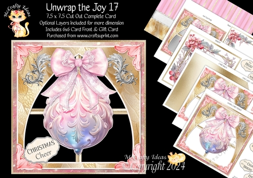 Unwrap the Joy 17 Cut-Out Card Mini Kit