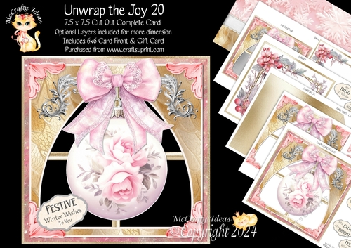 Unwrap the Joy 20 Cut-Out Card Mini Kit