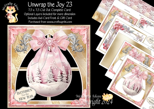 Unwrap the Joy 23 Cut-Out Card Mini Kit