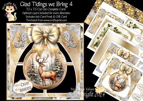 Glad Tidings We Bring 4 Cut-Out Card Mini Kit