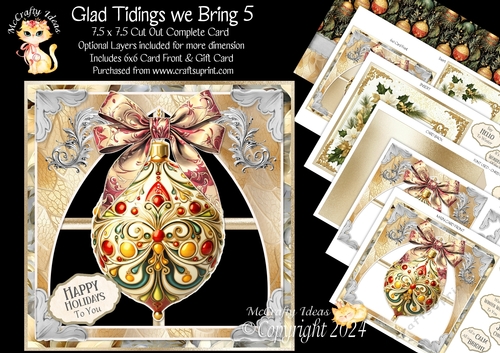 Glad Tidings We Bring 5 Cut-Out Card Mini Kit