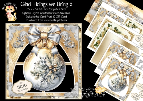 Glad Tidings We Bring 6 Cut-Out Card Mini Kit