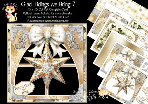 Glad Tidings We Bring 7 Cut-Out Card Mini Kit