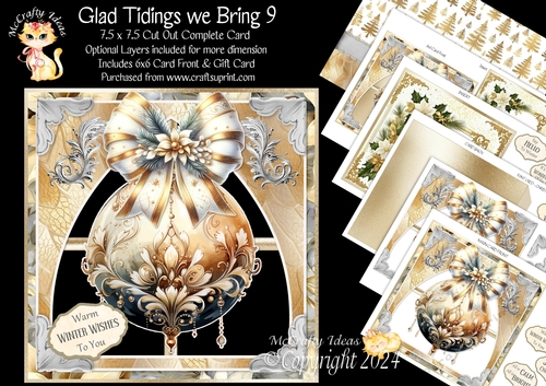 Glad Tidings We Bring 9 Cut-Out Card Mini Kit