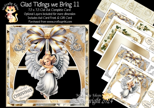 Glad Tidings We Bring 11 Cut-Out Card Mini Kit