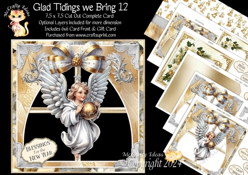 Glad Tidings We Bring 12 Cut-Out Card Mini Kit