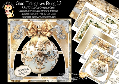 Glad Tidings We Bring 13 Cut-Out Card Mini Kit