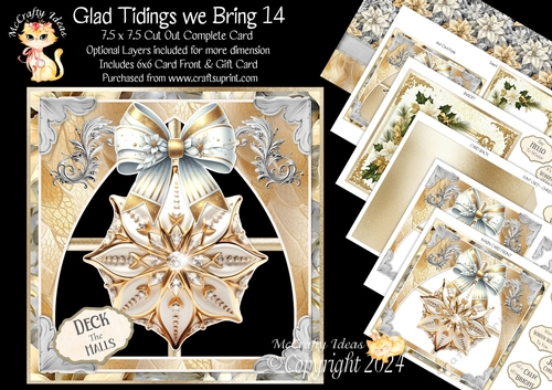 Glad Tidings We Bring 14 Cut-Out Card Mini Kit